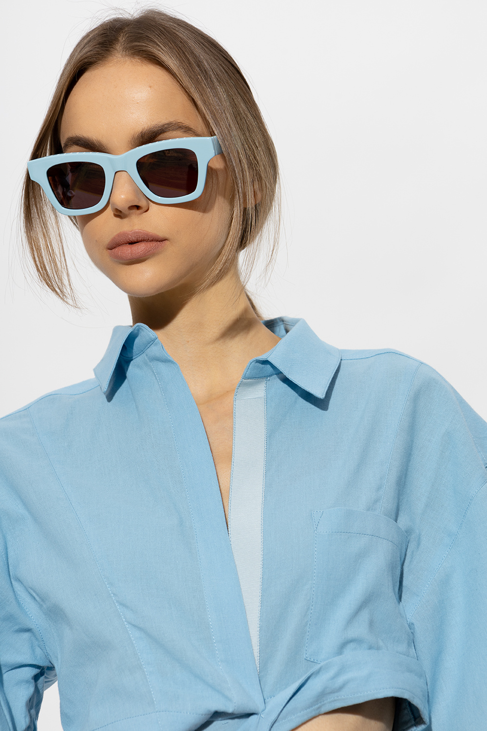 Jacquemus hot sale sunglasses blue